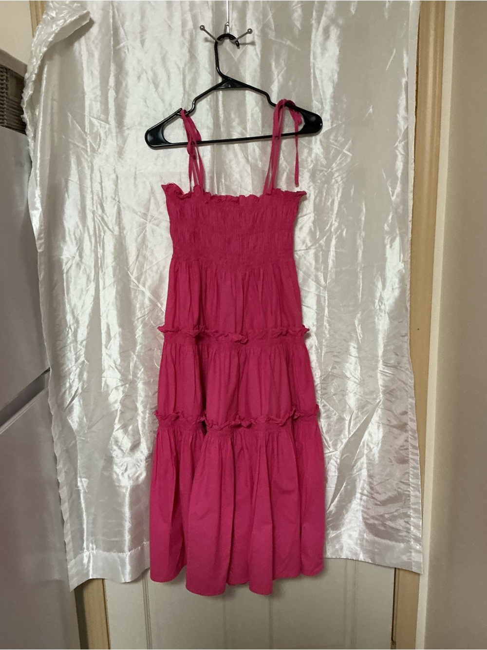 Pinch Vibrant Pink Ruffled Sundress